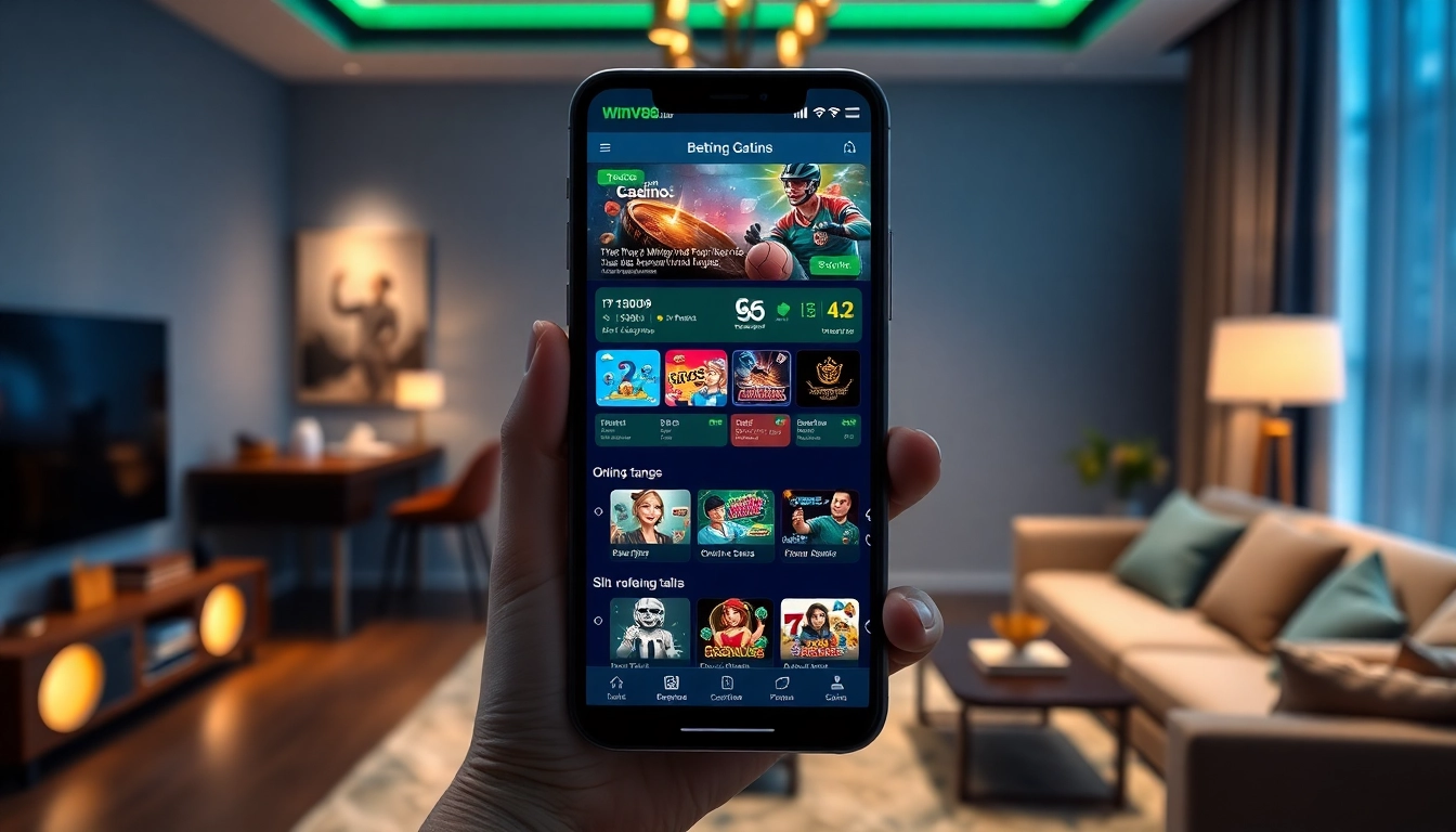 Experience the vibrant design of winvn88.live, the leading online betting platform with user-friendly navigation and engaging promotions.