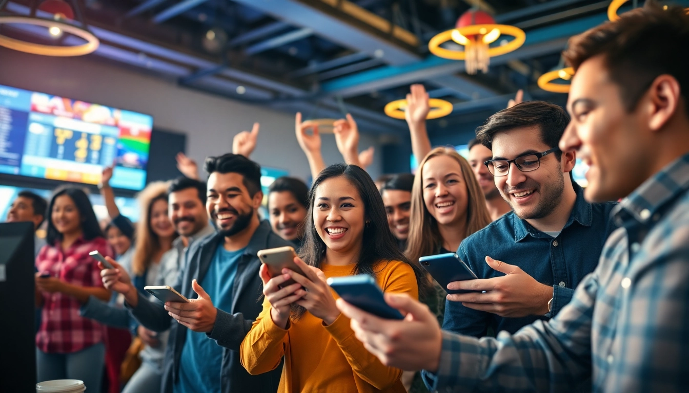 SBOBET.dance showcases a vibrant online betting scene with diverse players engaging in sports and casino games.