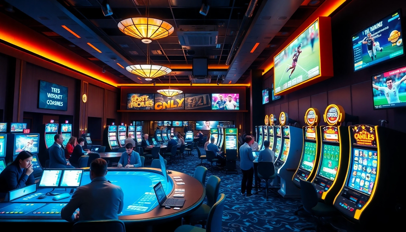 Immersive online casino environment at 123b.faith with vibrant games and security.