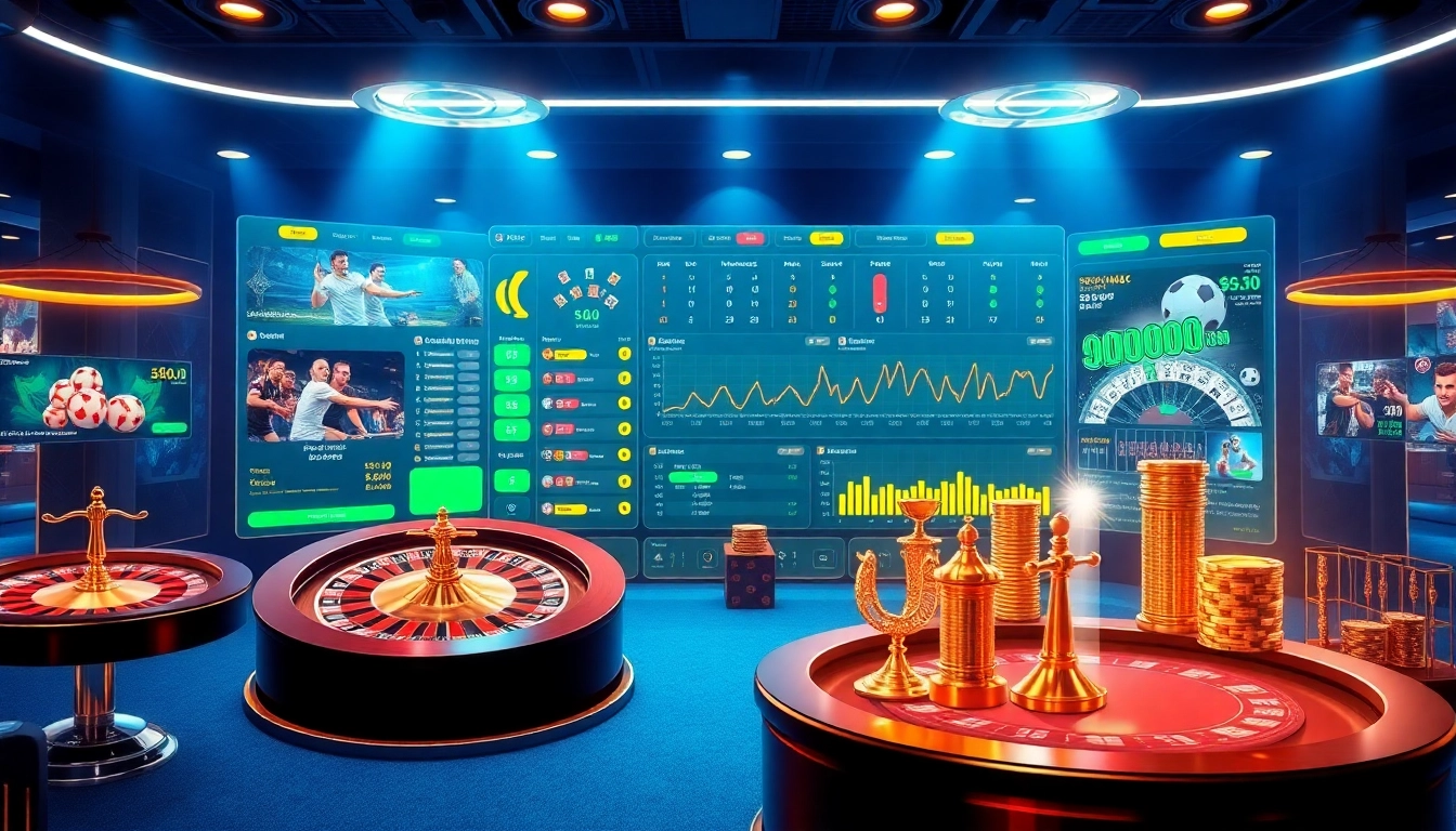 Experience online gambling excitement at m88.com.mx with immersive gaming and sports betting visuals.