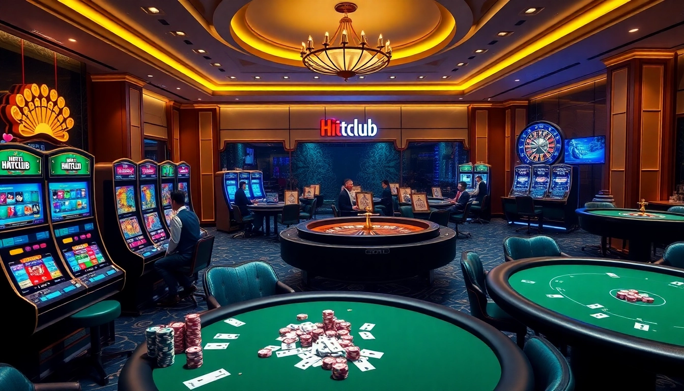 Hitclub offers thrilling gaming experiences with exciting slots and elegant poker tables.