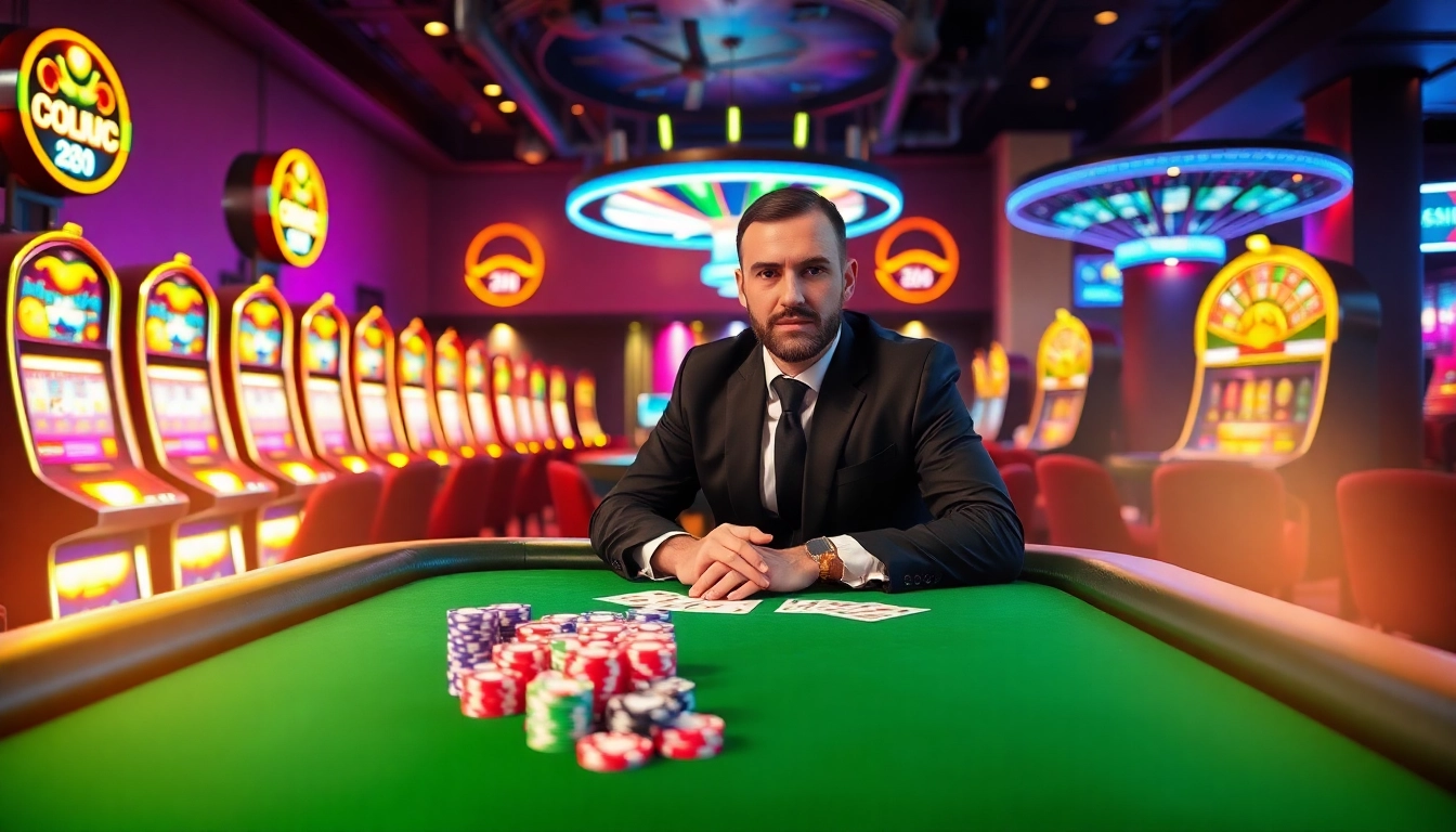 Experience thrilling gameplay at https://good88k.co/ with vibrant poker tables and exciting casino ambiance.