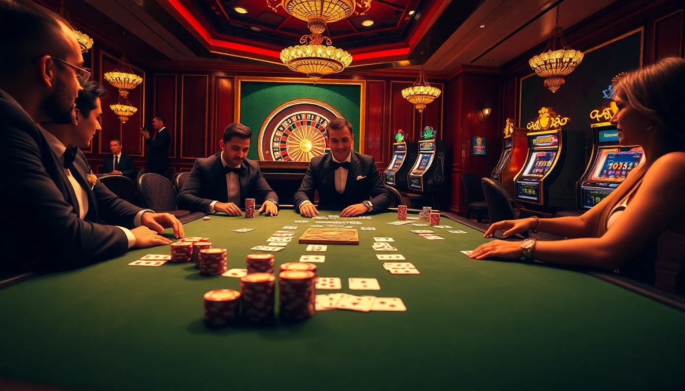 Experience thrilling gameplay at the tt88 casino, featuring an elegant poker table and vibrant chips.